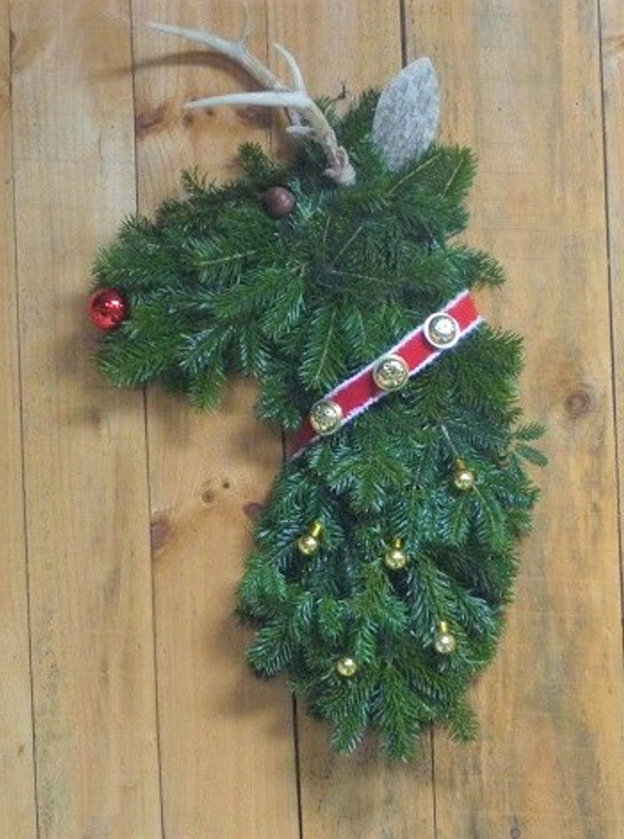 Rudolph wreath